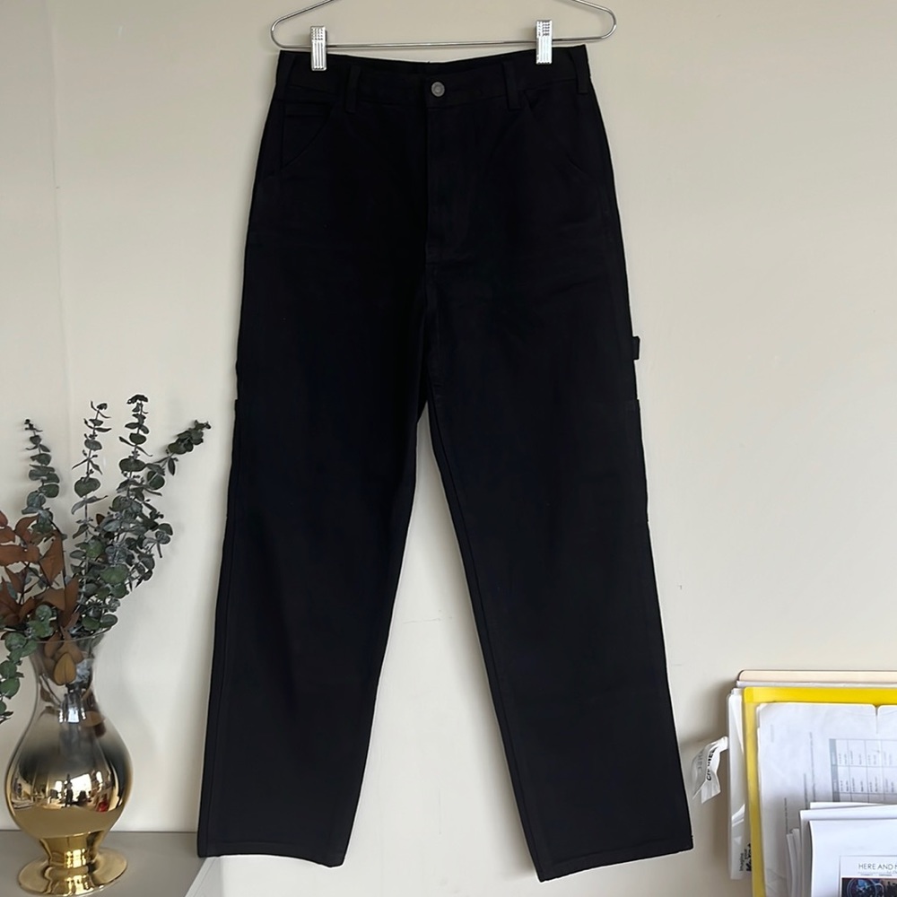 Black Painter Style Pants